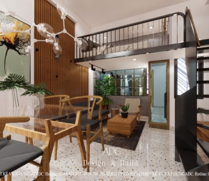CÔNG TRÌNH TỔ HỢP CĂN HỘ DỊCH VỤ CHO THUÊ, KẾT HỢP CAFE, SPA, PENTHOUSE