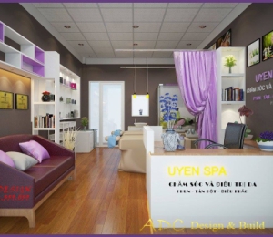 THIẾT KẾ NỘI THẤT SPA