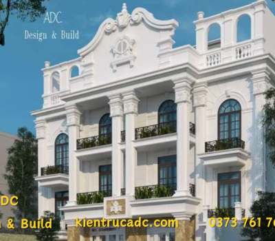 CẢI TẠO 2 BIỆT THỰ THÁI THÀNH 1 BIỆT THỰ KIẾN TRÚC TÂN CỔ ĐIỂN - KIẾN TRÚC ADC